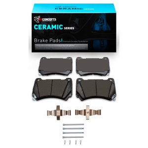 Hyundai Genesis Brake Pads - Front - R1 Concepts - Ceramic - `09-`14